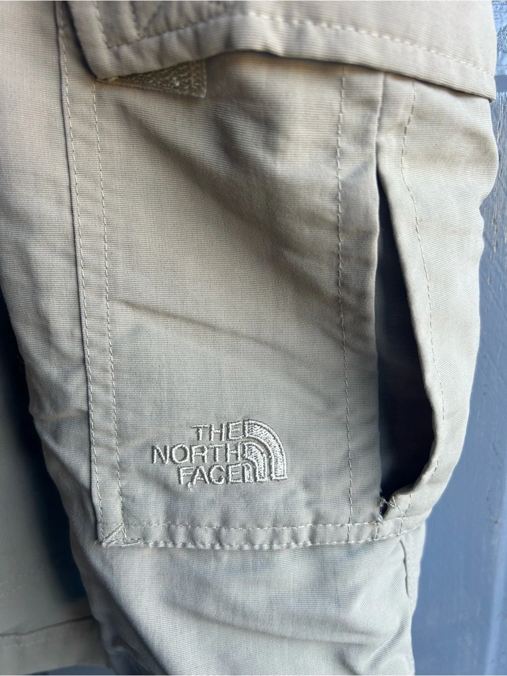 The North Face Light Khaki Cargo Shorts